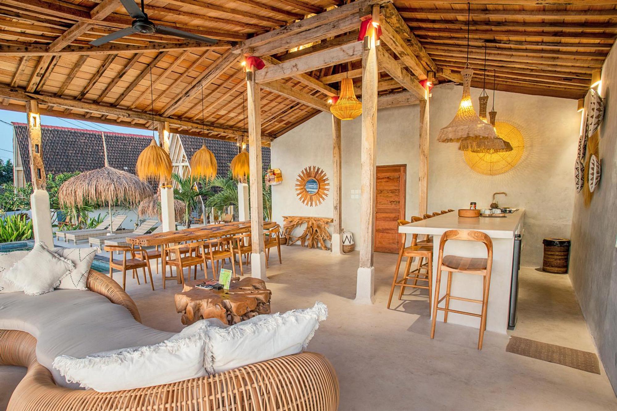 Sunset House Ceningan, 10 Person Beachview Private Villa Нуса Лембонган Екстериор снимка