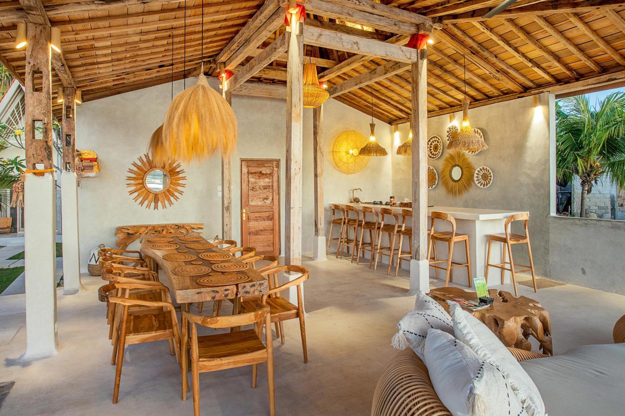Sunset House Ceningan, 10 Person Beachview Private Villa Нуса Лембонган Екстериор снимка