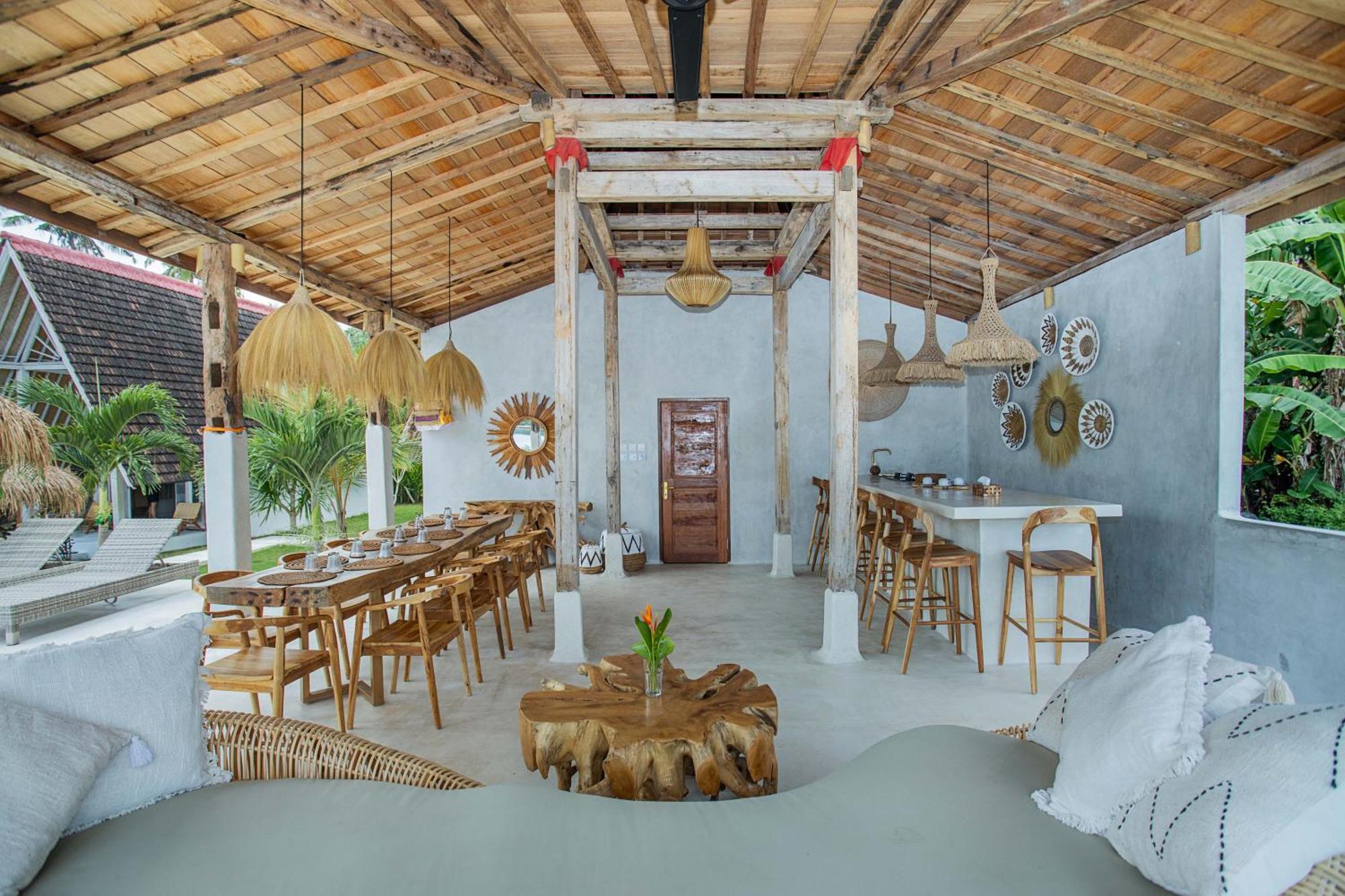 Sunset House Ceningan, 10 Person Beachview Private Villa Нуса Лембонган Екстериор снимка